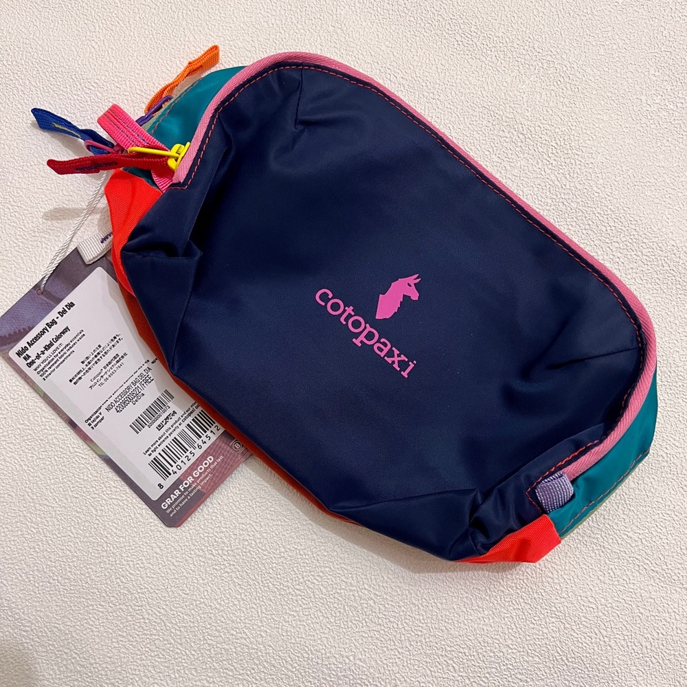 Cotopaxi Nido Accessory Bag - Del Día Multicolor Travel Pouch